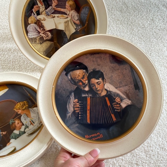 Absolutely Gorgeous, Limited Edition Norman Rockwell Plates! Beautiful Frames! - Picture 6 of 9